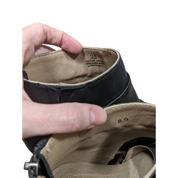 nwb Diba true black leather sandal 8.5 - Picture 10 of 10